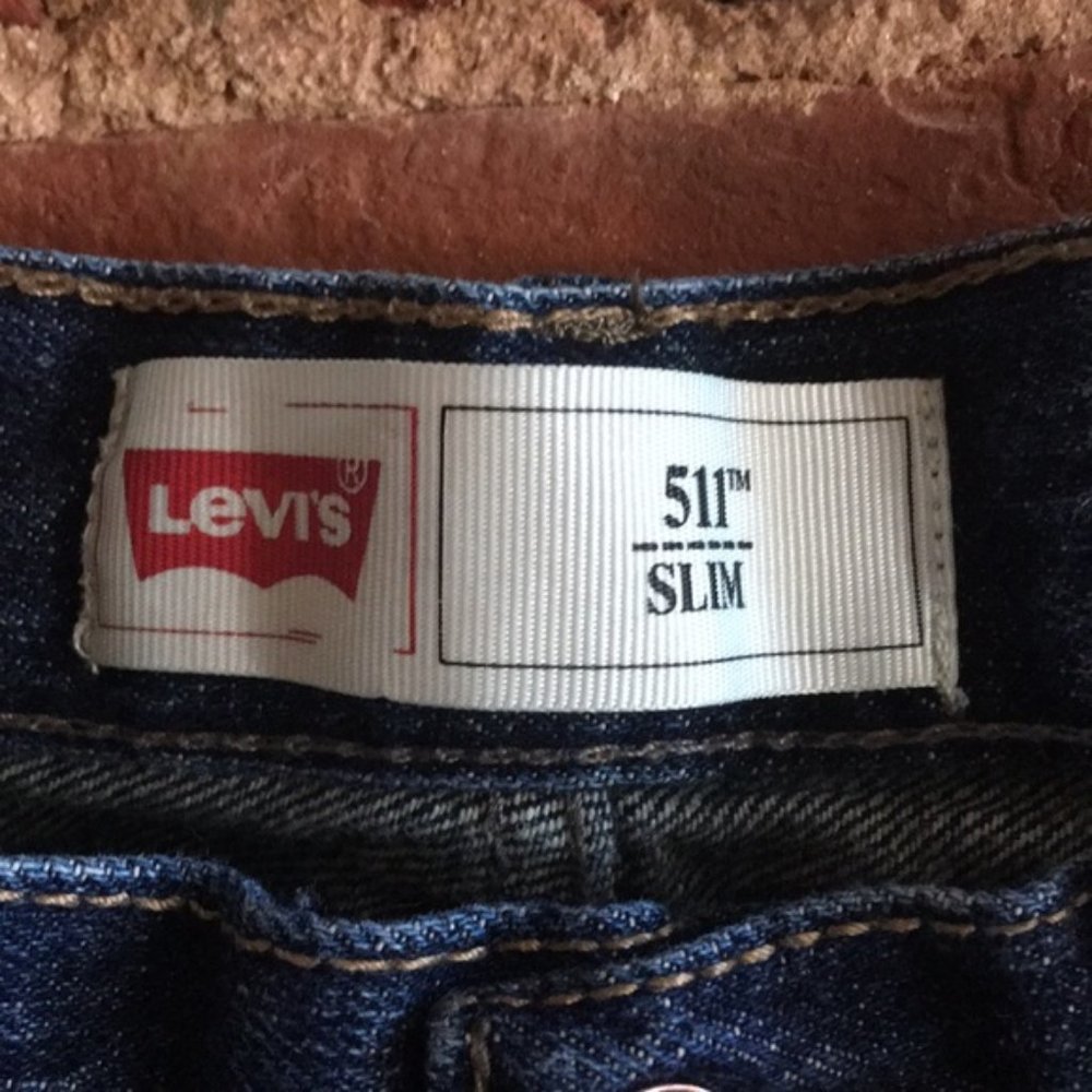 Levi’s 511 Cutoffs Denim Shorts High Rise - Picture 3 of 9